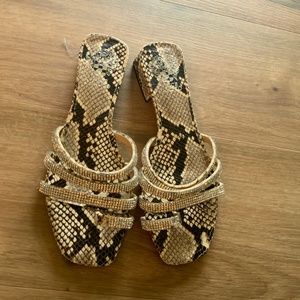Snakeskin Sandal